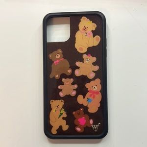 Wildflower Teddy Bear iPhone 11 pro max phone case
